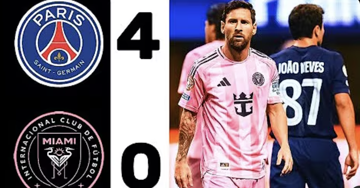PSG 以四球大勝萊奧內爾·梅西領軍的國際邁阿密｜國際足總俱樂部世界盃精華——數據、戰術與未來啟示全掌握